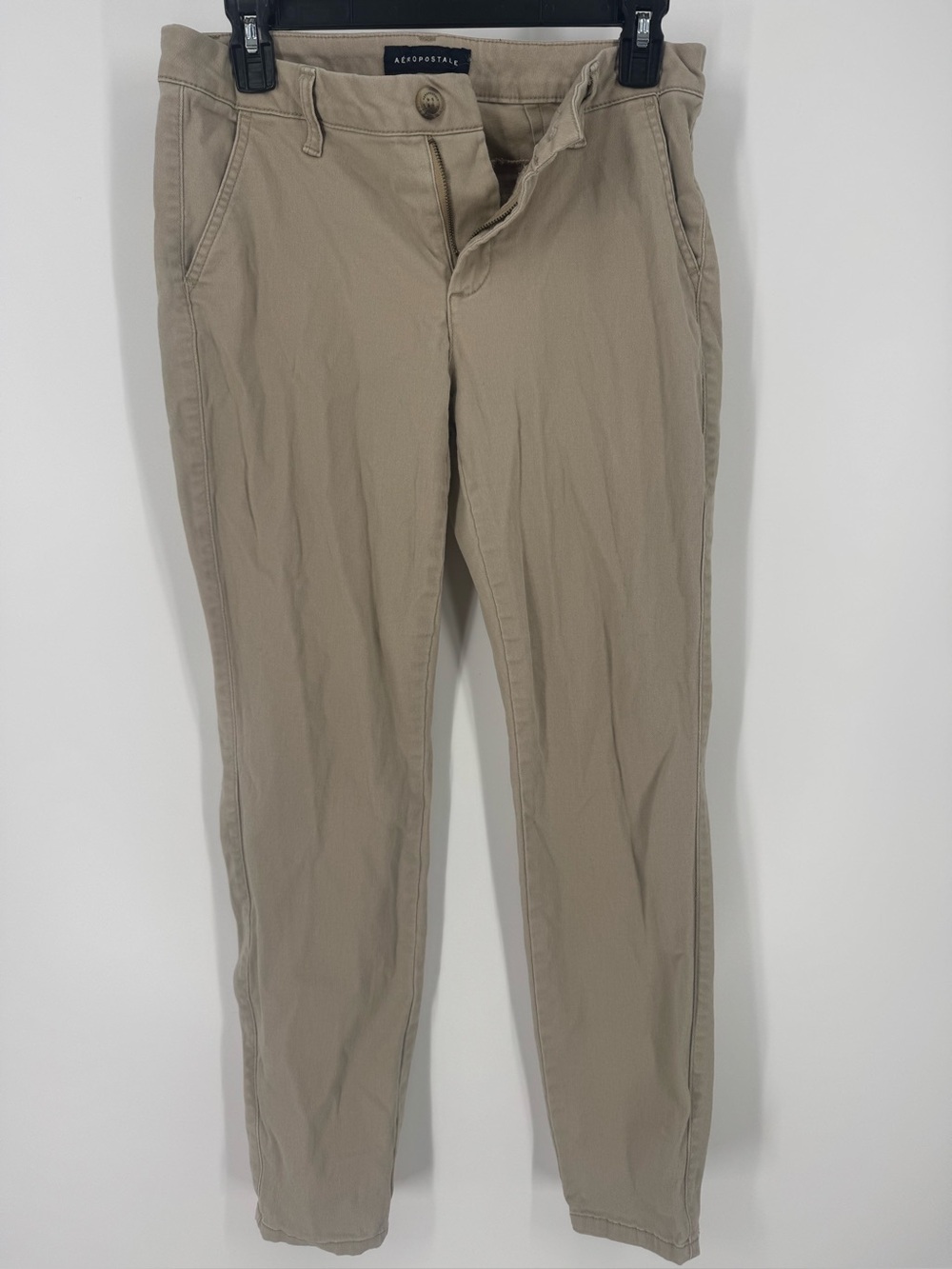 Aeropostale Men’s Khaki Slim Fit Chinos